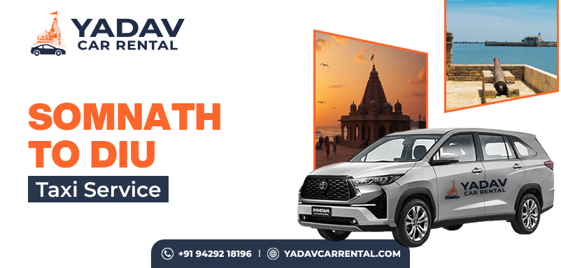 Somnath to Diu Taxi Service
