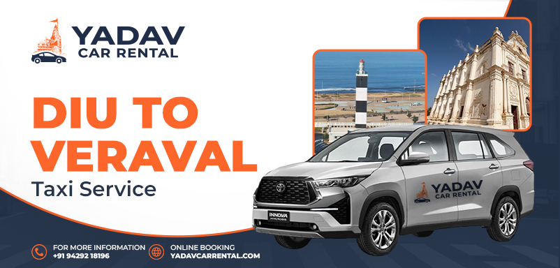 Diu Airport to Veraval Taxi Service