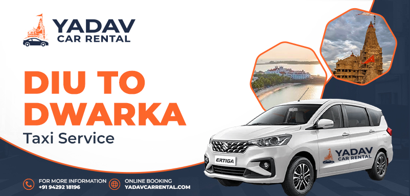 Diu Airport to Dwarka Taxi Service